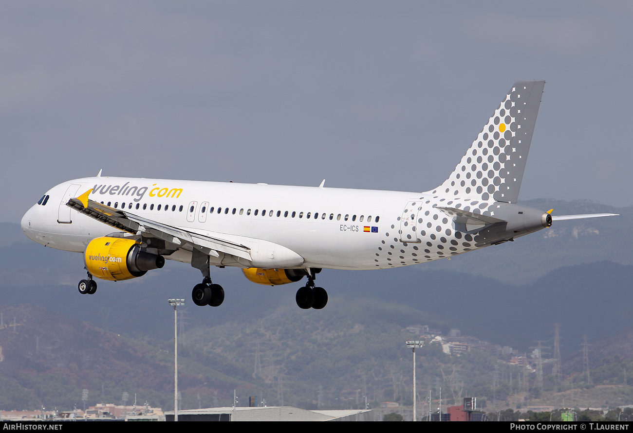Aircraft Photo of EC-ICS | Airbus A320-211 | Vueling Airlines | AirHistory.net #243159