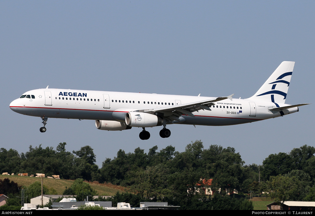 Aircraft Photo of SX-DGS | Airbus A321-231 | Aegean Airlines | AirHistory.net #243161