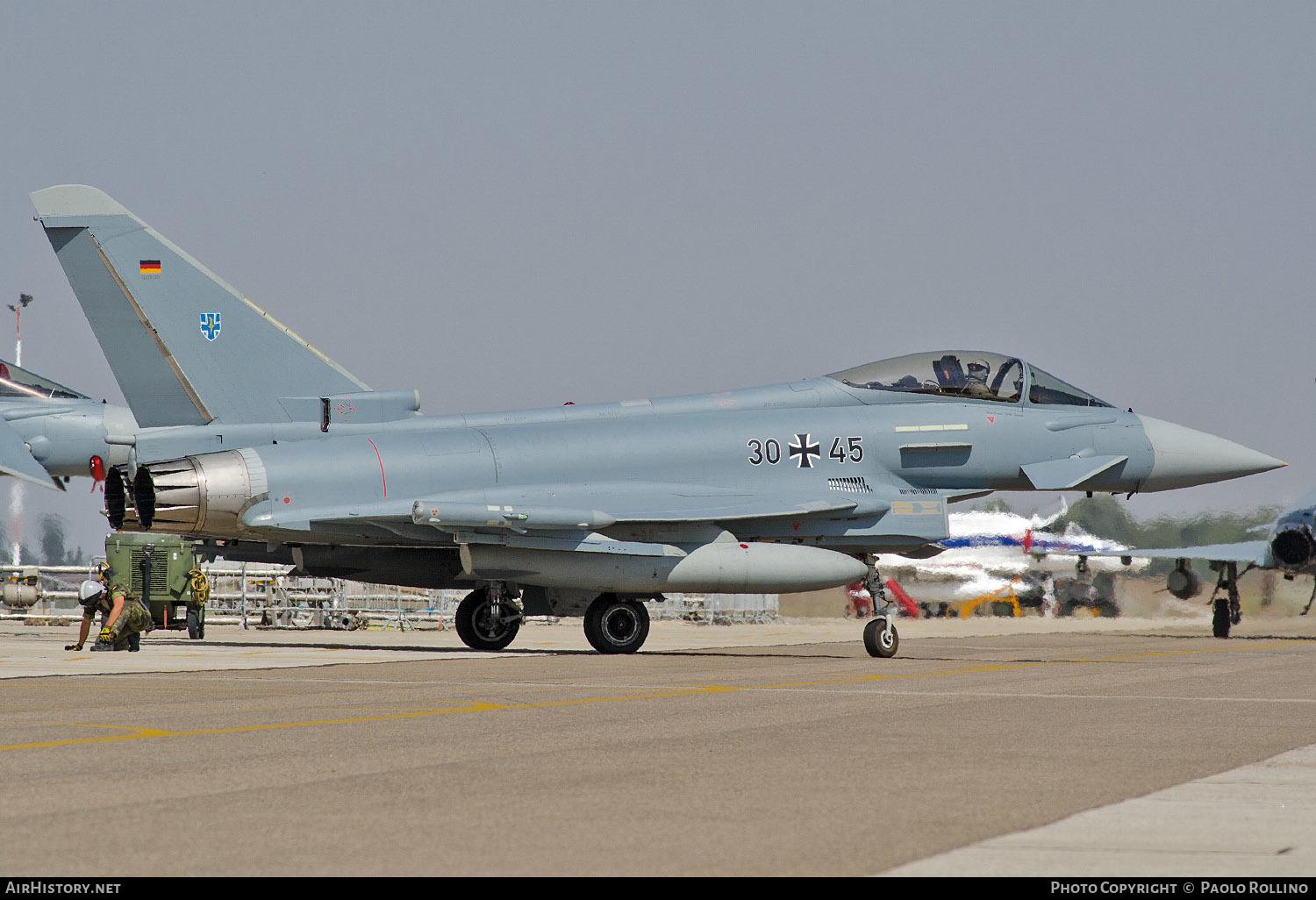 Aircraft Photo of 3045 | Eurofighter EF-2000 Typhoon S | Germany - Air Force | AirHistory.net #243167