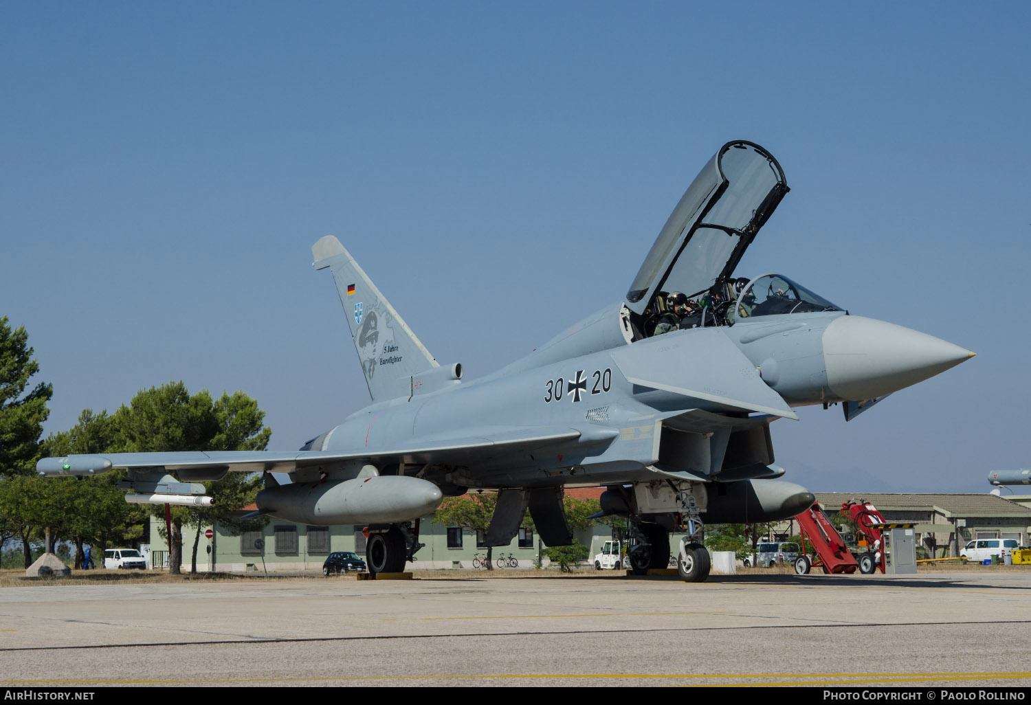 Aircraft Photo of 3020 | Eurofighter EF-2000 Typhoon T | Germany - Air Force | AirHistory.net #243176