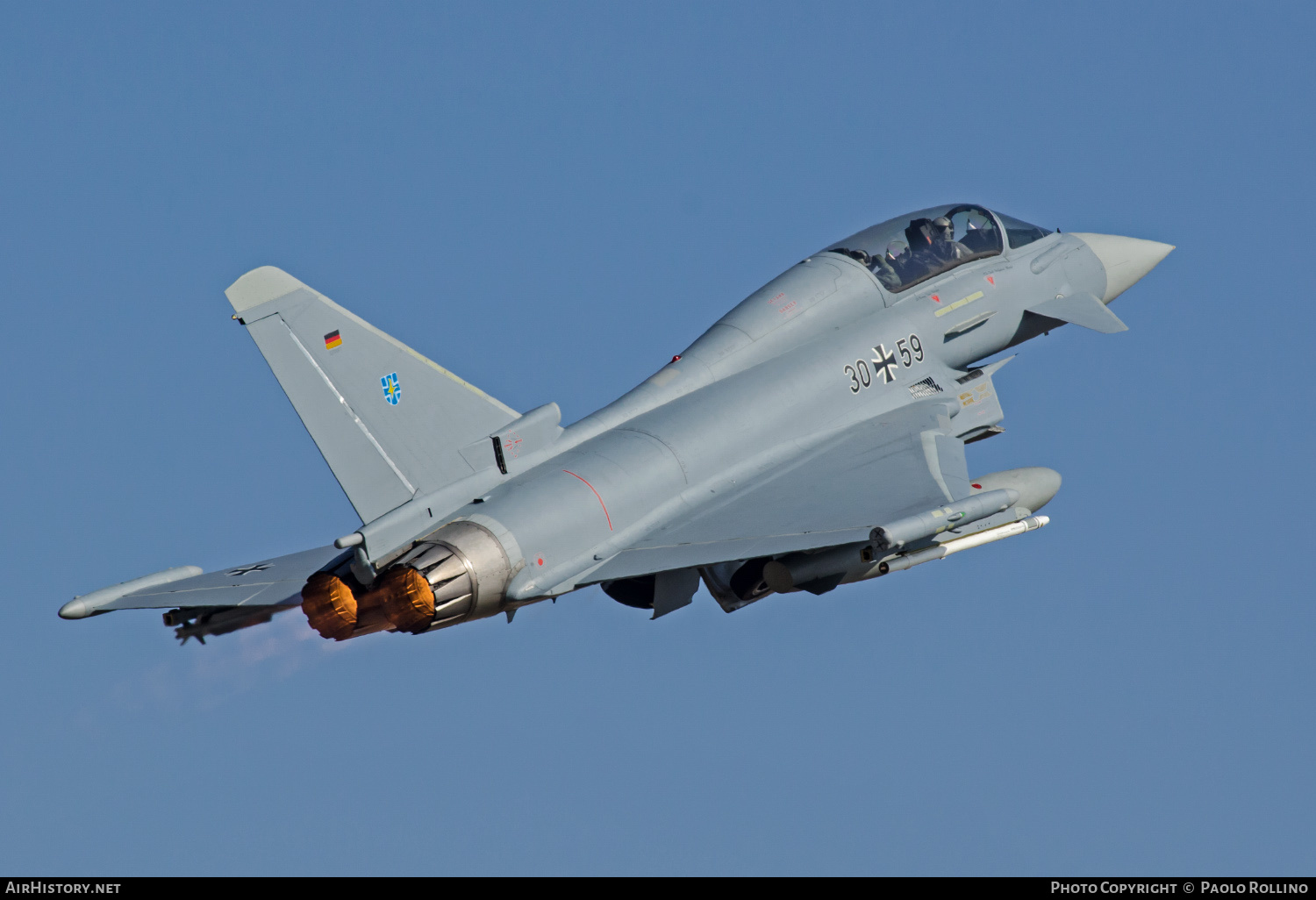 Aircraft Photo of 3059 | Eurofighter EF-2000 Typhoon T | Germany - Air Force | AirHistory.net #243181