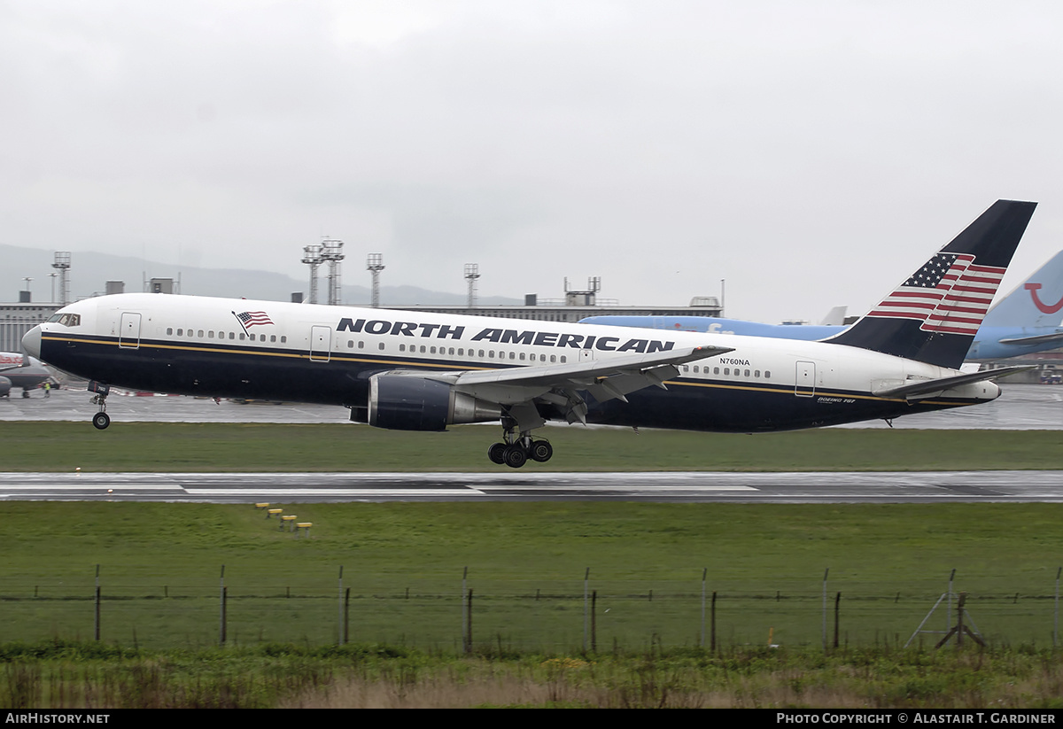 Aircraft Photo of N760NA | Boeing 767-39H/ER | North American Airlines | AirHistory.net #243183