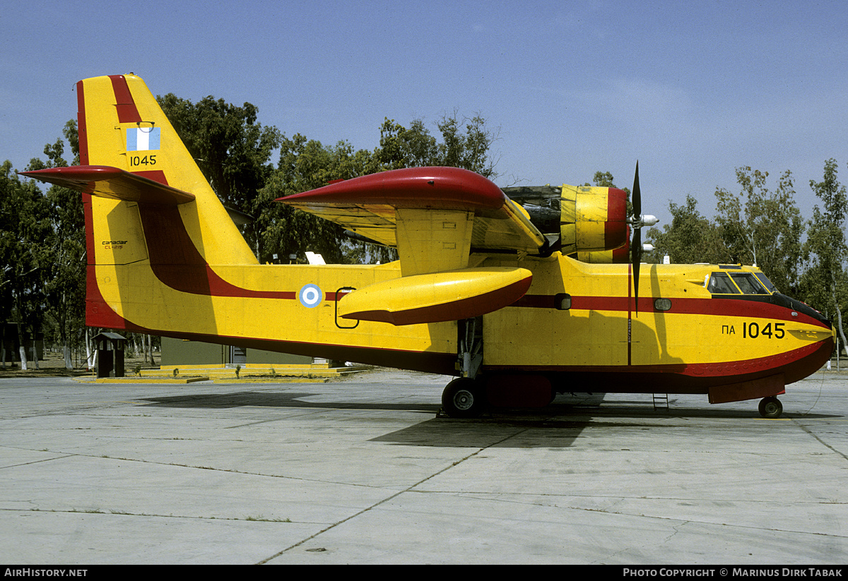 Aircraft Photo of 1045 | Canadair CL-215-II (CL-215-1A10) | Greece - Air Force | AirHistory.net #243193