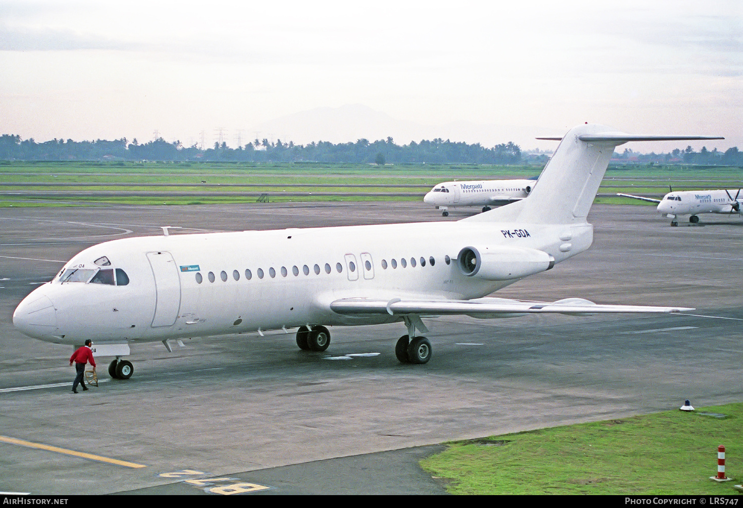 Aircraft Photo of PK-GQA | Fokker F28-4000 Fellowship | Merpati Nusantara Airlines | AirHistory.net #243196