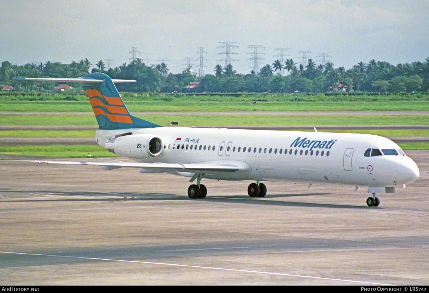 Aircraft Photo of PK-MJE | Fokker 100 (F28-0100) | Merpati Nusantara Airlines | AirHistory.net #243197
