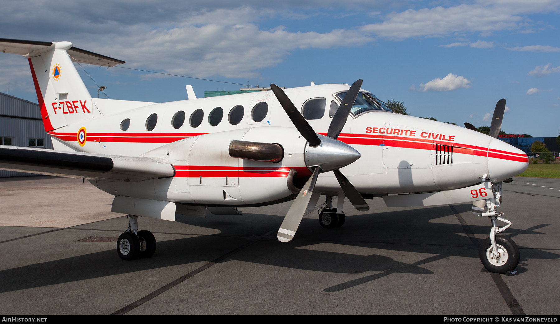 Aircraft Photo of F-ZBFK | Beech B200 Super King Air | Sécurité Civile | AirHistory.net #243213