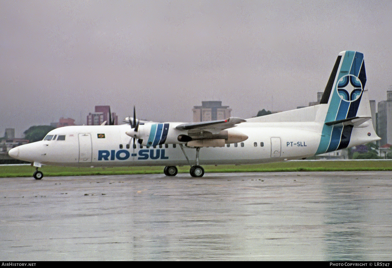 Aircraft Photo of PT-SLL | Fokker 50 | Rio-Sul | AirHistory.net #243214