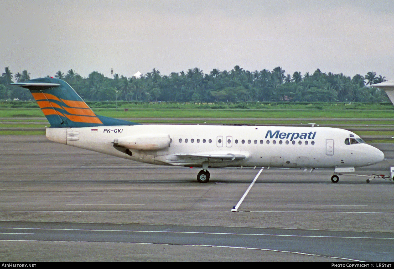 Aircraft Photo of PK-GKI | Fokker F28-4000 Fellowship | Merpati Nusantara Airlines | AirHistory.net #243218