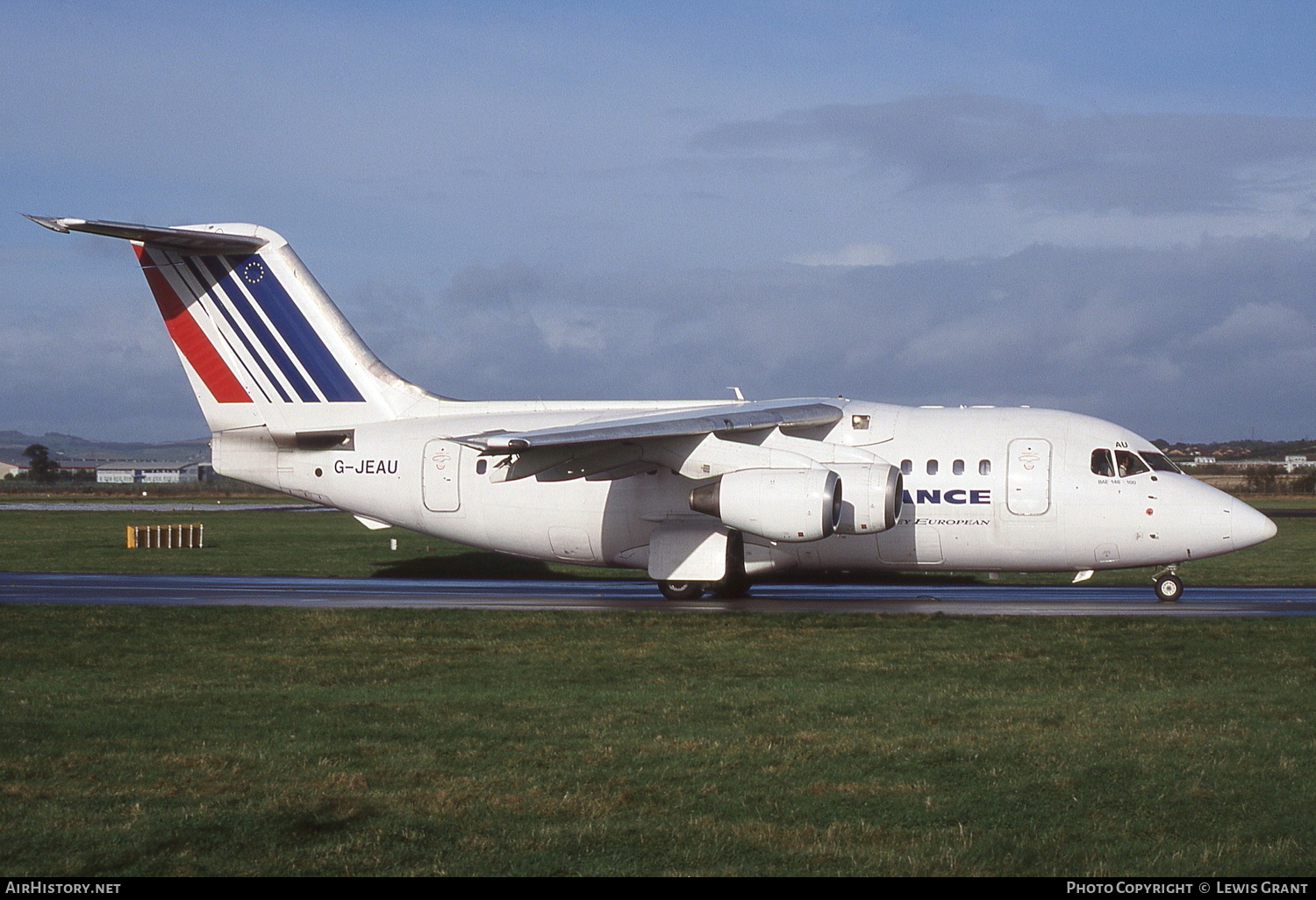 Aircraft Photo of G-JEAU | British Aerospace BAe-146-100 | Air France | AirHistory.net #243232