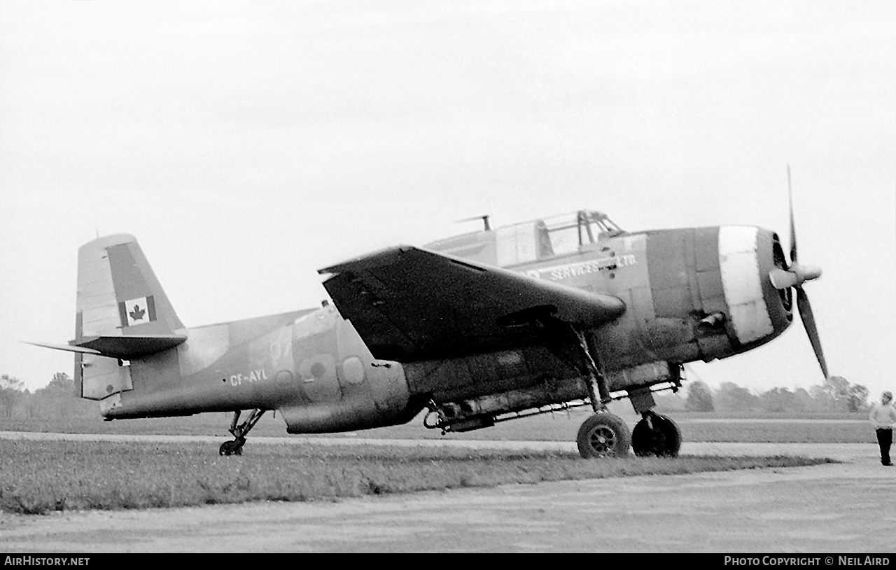 Aircraft Photo of CF-AYL | Grumman TBM-3/AT Avenger | AirHistory.net #243233