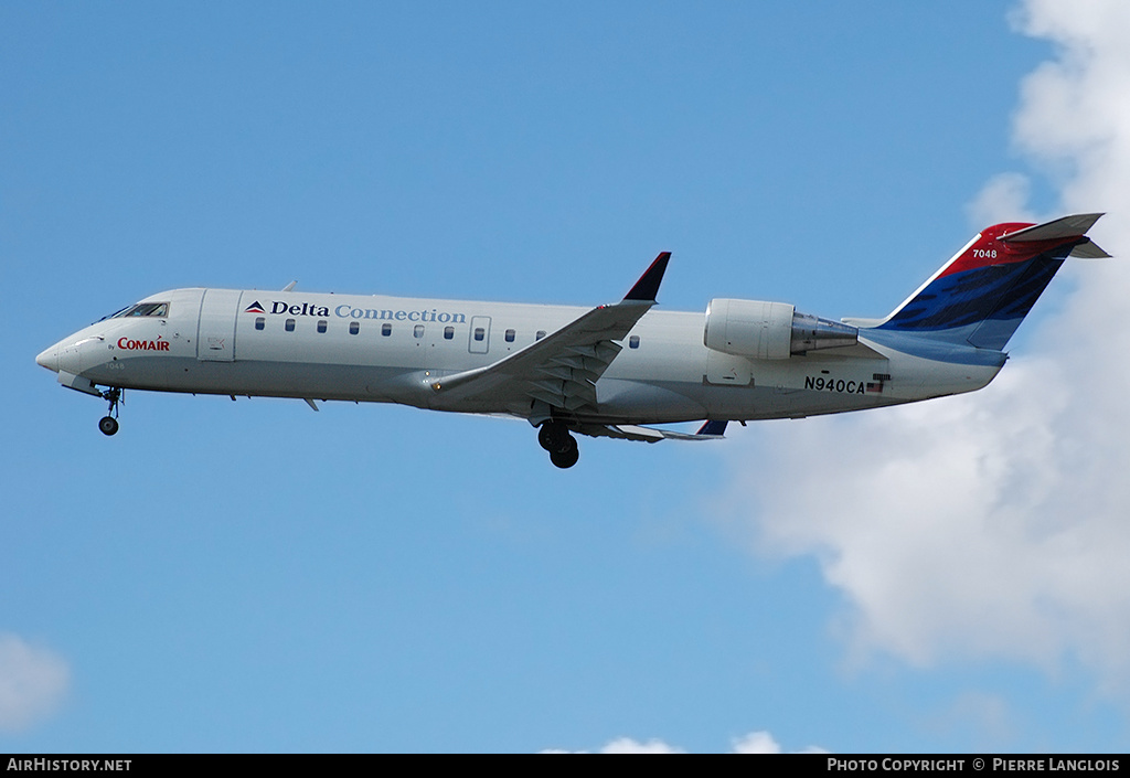 Aircraft Photo of N940CA | Canadair CRJ-100ER (CL-600-2B19) | Delta Connection | AirHistory.net #243262