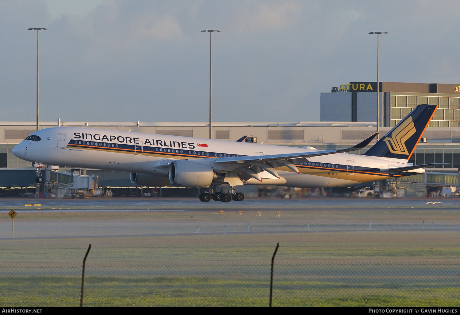 Aircraft Photo of 9V-SJA | Airbus A350-941 | Singapore Airlines | AirHistory.net #243263