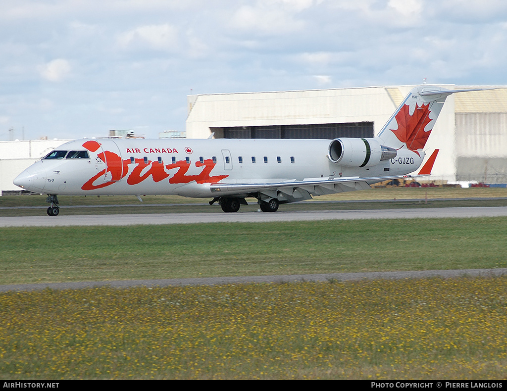 Aircraft Photo of C-GJZG | Bombardier CRJ-200ER (CL-600-2B19) | Air Canada Jazz | AirHistory.net #243268