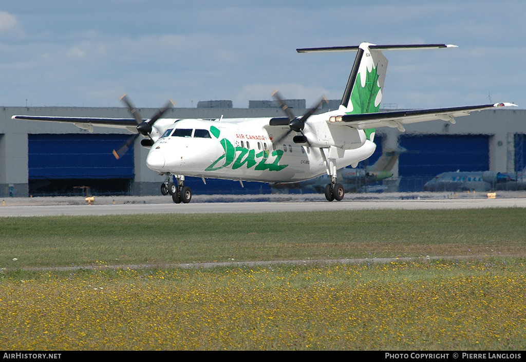 Aircraft Photo of C-FJMG | De Havilland Canada DHC-8-102 Dash 8 | Air Canada Jazz | AirHistory.net #243278