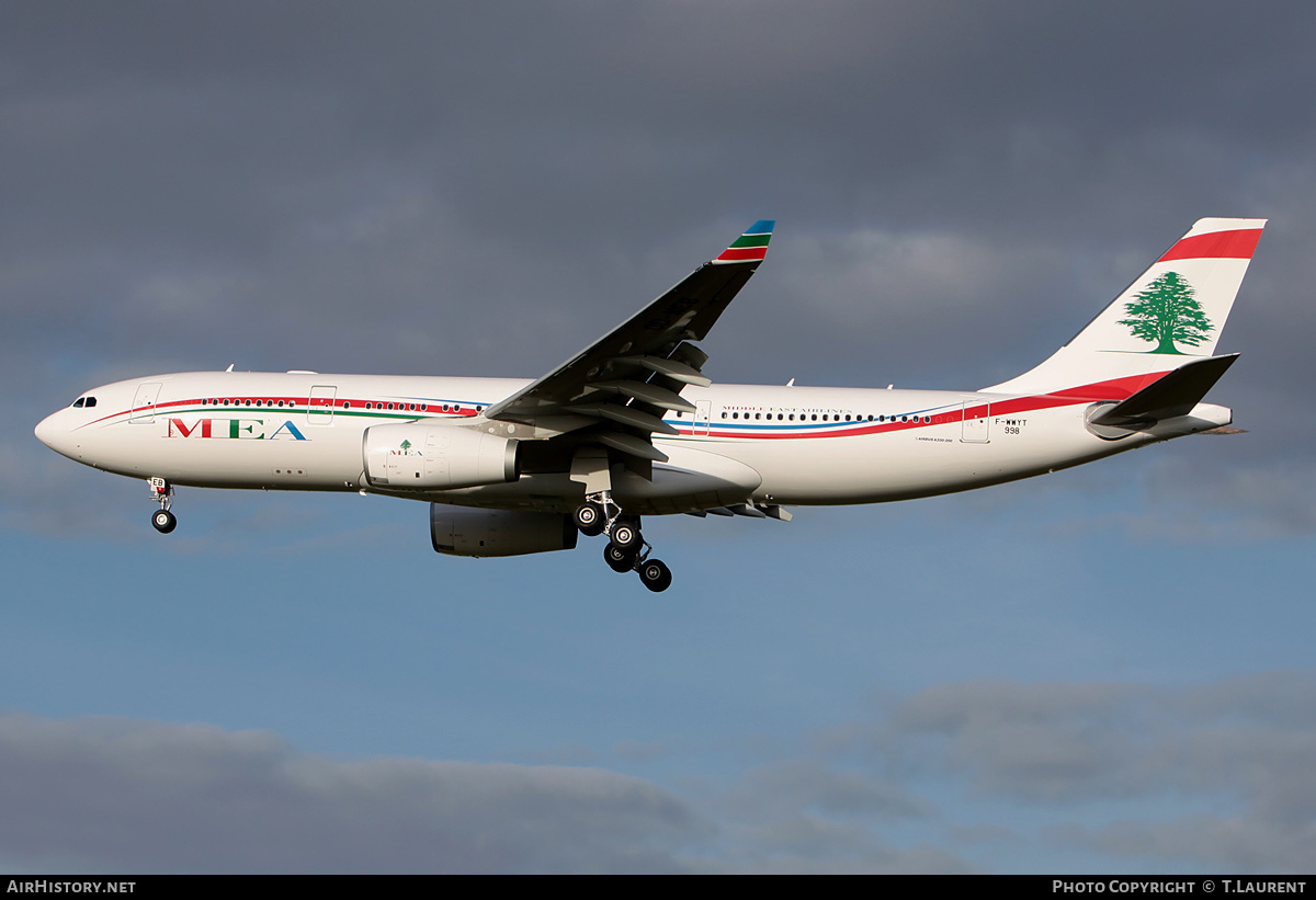 Aircraft Photo of F-WWYT | Airbus A330-243 | MEA - Middle East Airlines | AirHistory.net #243287