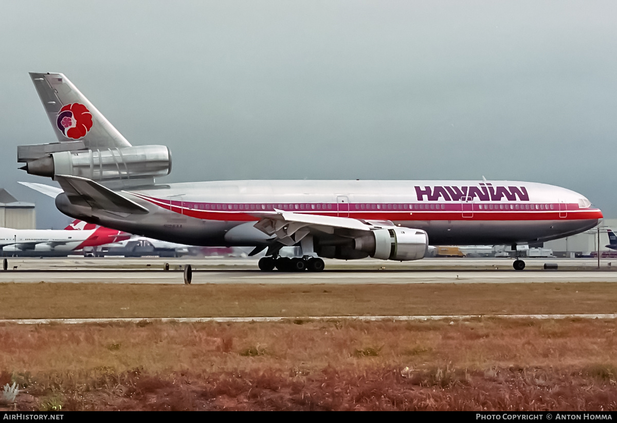 Aircraft Photo of N128AA | McDonnell Douglas DC-10-10 | Hawaiian Airlines | AirHistory.net #243370