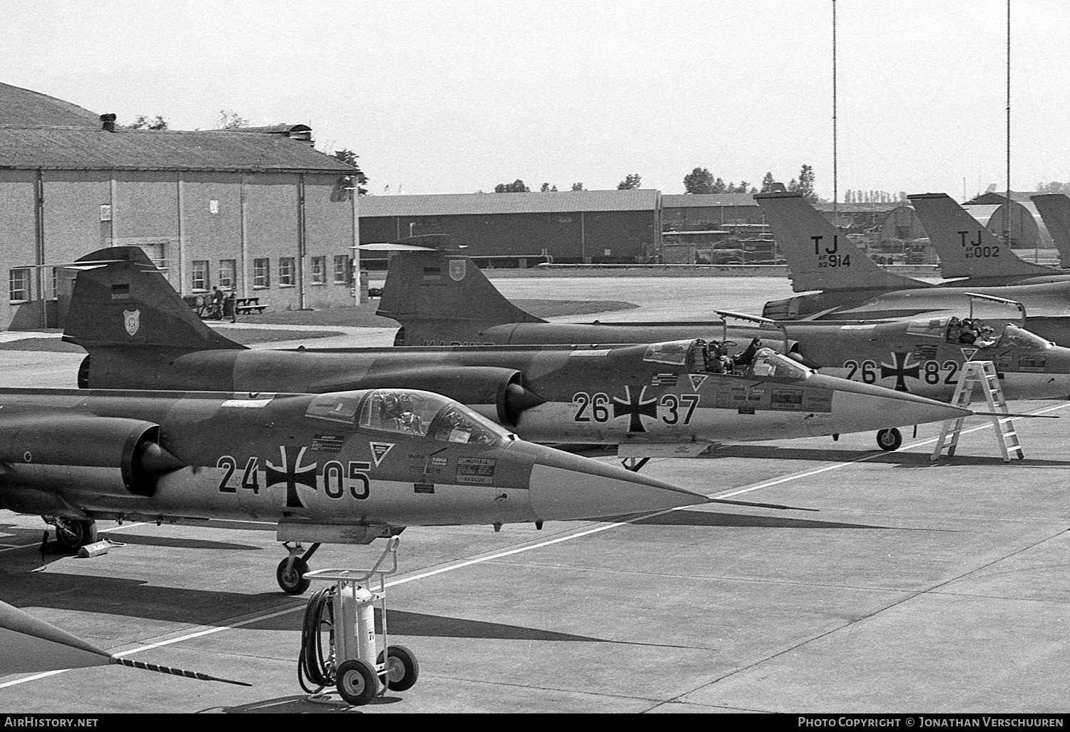 Aircraft Photo of 2637 | Lockheed F-104G Starfighter | Germany - Air Force | AirHistory.net #243372