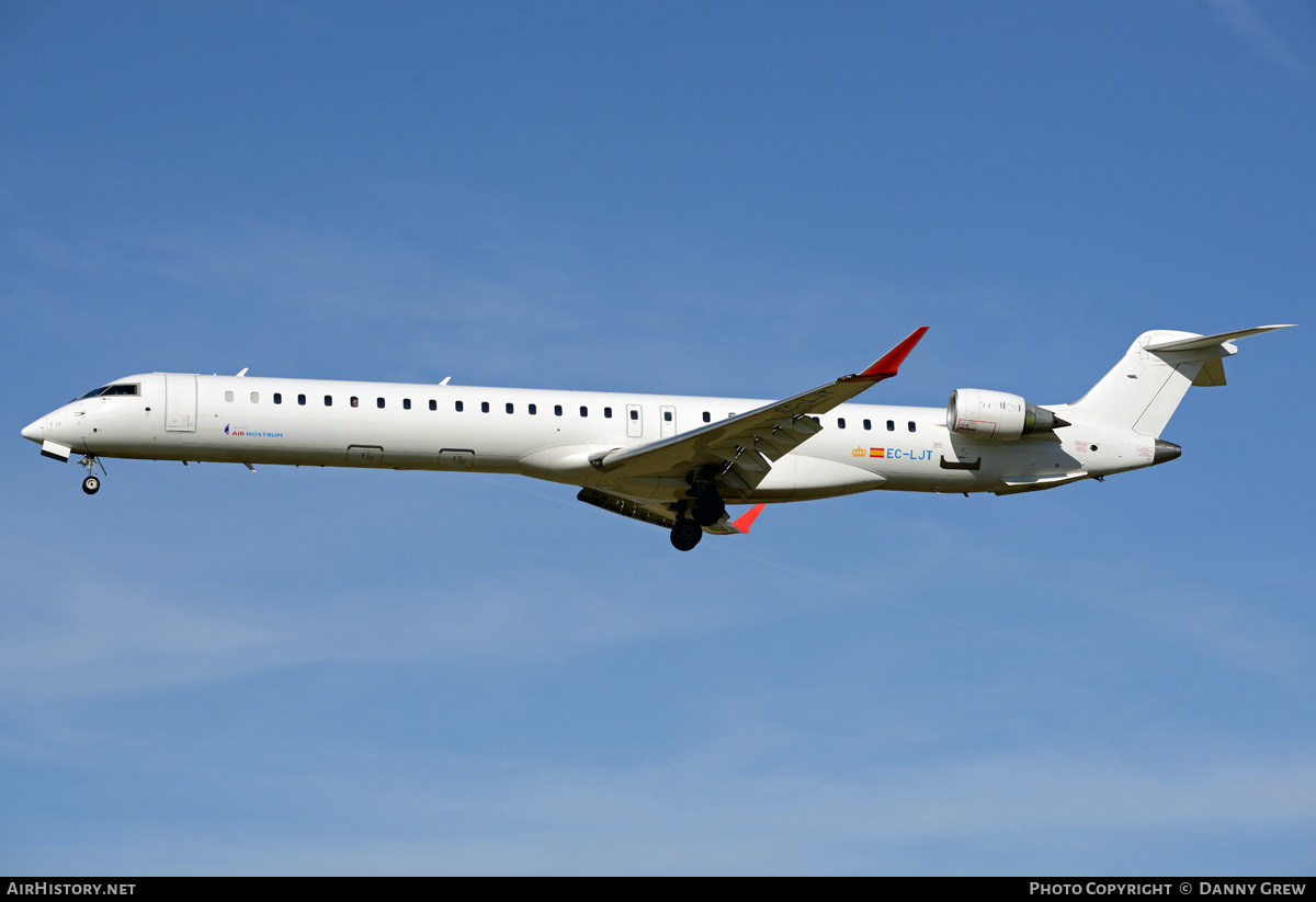 Aircraft Photo of EC-LJT | Bombardier CRJ-1000ER NG (CL-600-2E25) | Air Nostrum | AirHistory.net #243375