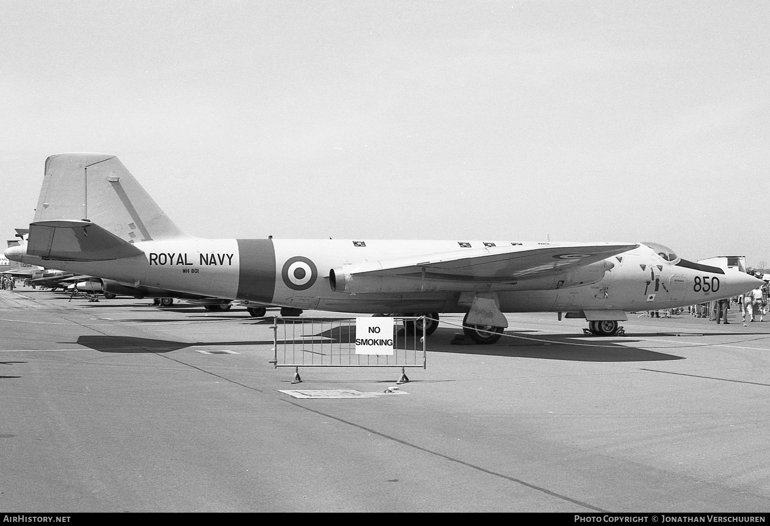 Aircraft Photo of WH801 | English Electric Canberra T22 | UK - Navy | AirHistory.net #243388