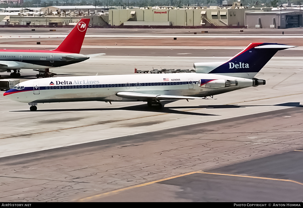 Aircraft Photo of N290WA | Boeing 727-247/Adv | Delta Air Lines | AirHistory.net #243398