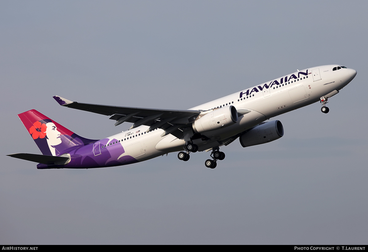 Aircraft Photo of F-WWKT | Airbus A330-243 | Hawaiian Airlines | AirHistory.net #243414