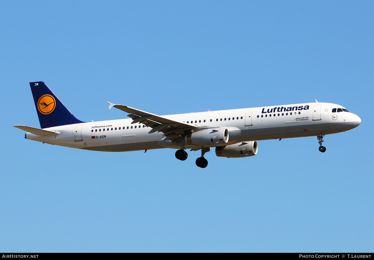 Aircraft Photo of D-AIDM | Airbus A321-231 | Lufthansa | AirHistory.net #243417