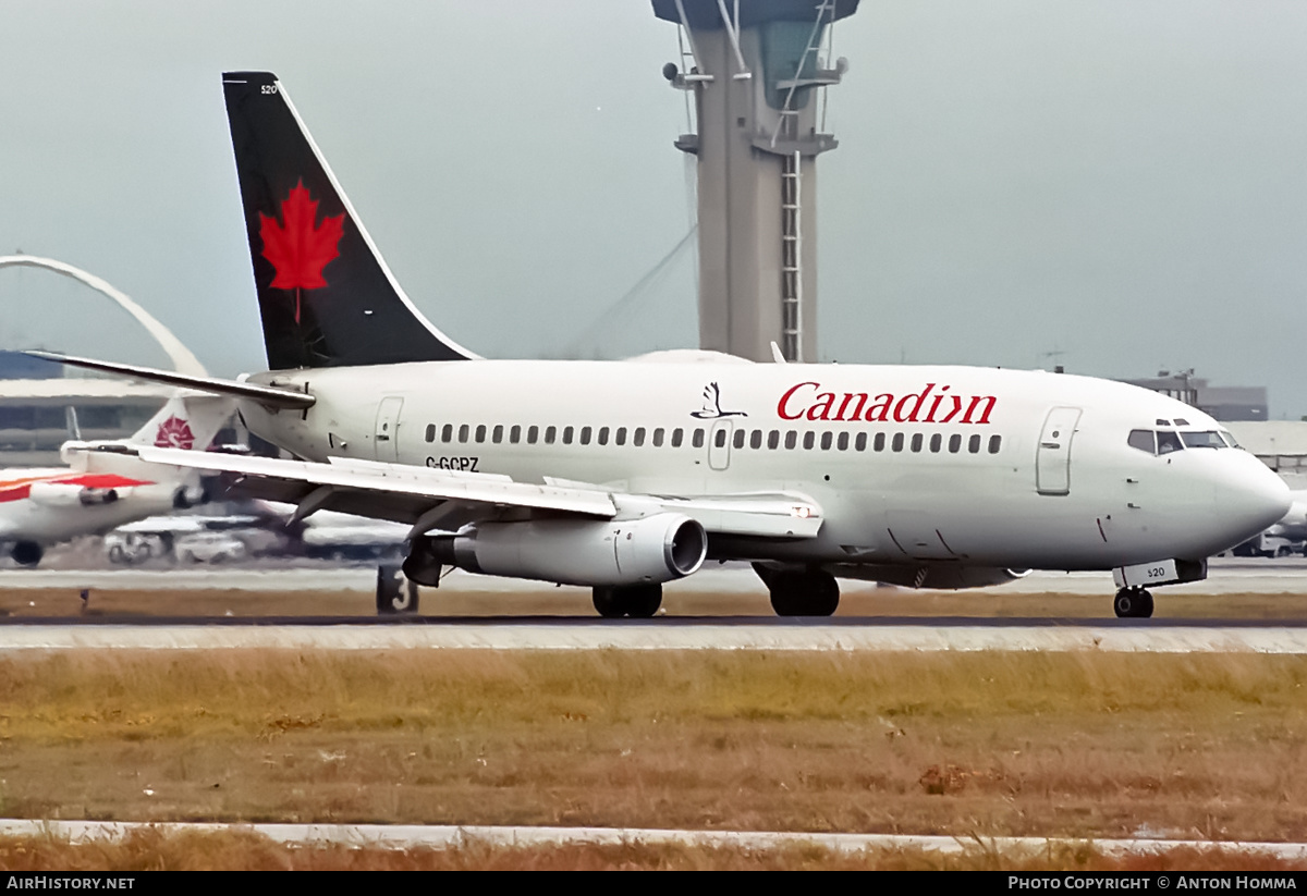 Aircraft Photo of C-GCPZ | Boeing 737-217/Adv | Canadian Airlines | AirHistory.net #243429