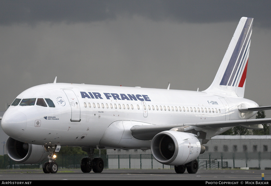 Aircraft Photo of F-GRHN | Airbus A319-111 | Air France | AirHistory.net #243436