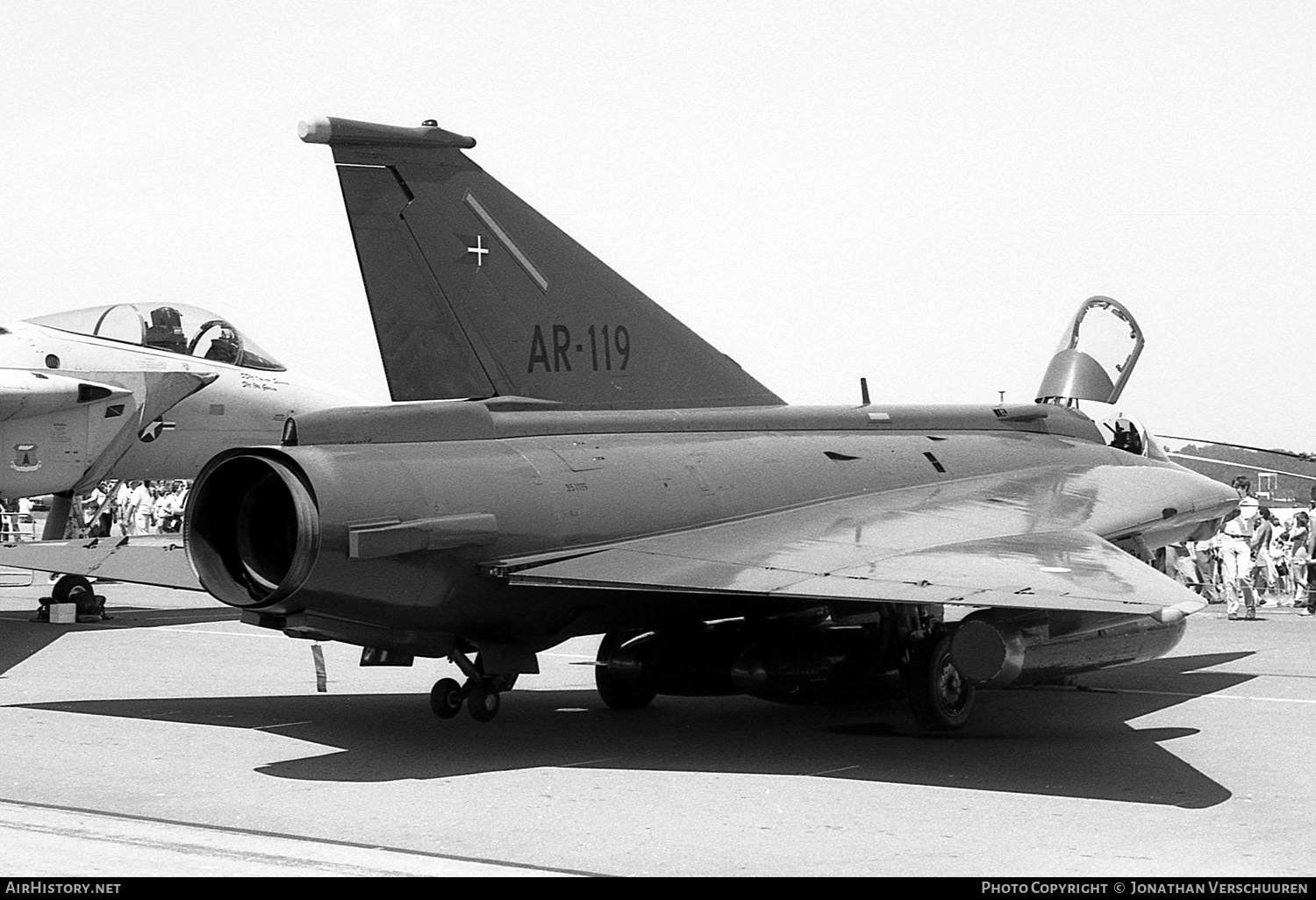 Aircraft Photo of AR-119 | Saab RF-35 Draken | Denmark - Air Force | AirHistory.net #243458