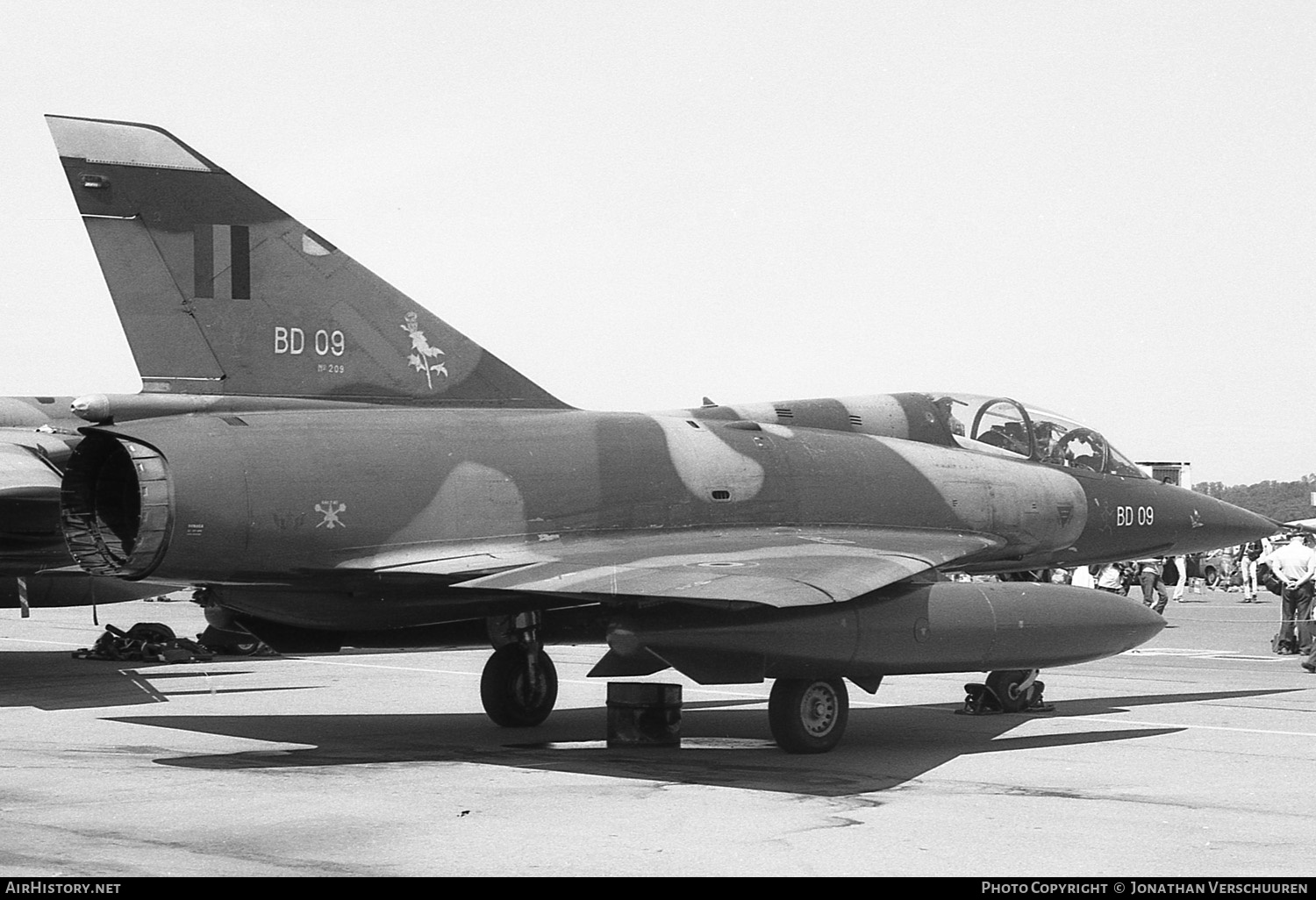 Aircraft Photo of BD09 | Dassault Mirage 5BD | Belgium - Air Force | AirHistory.net #243459