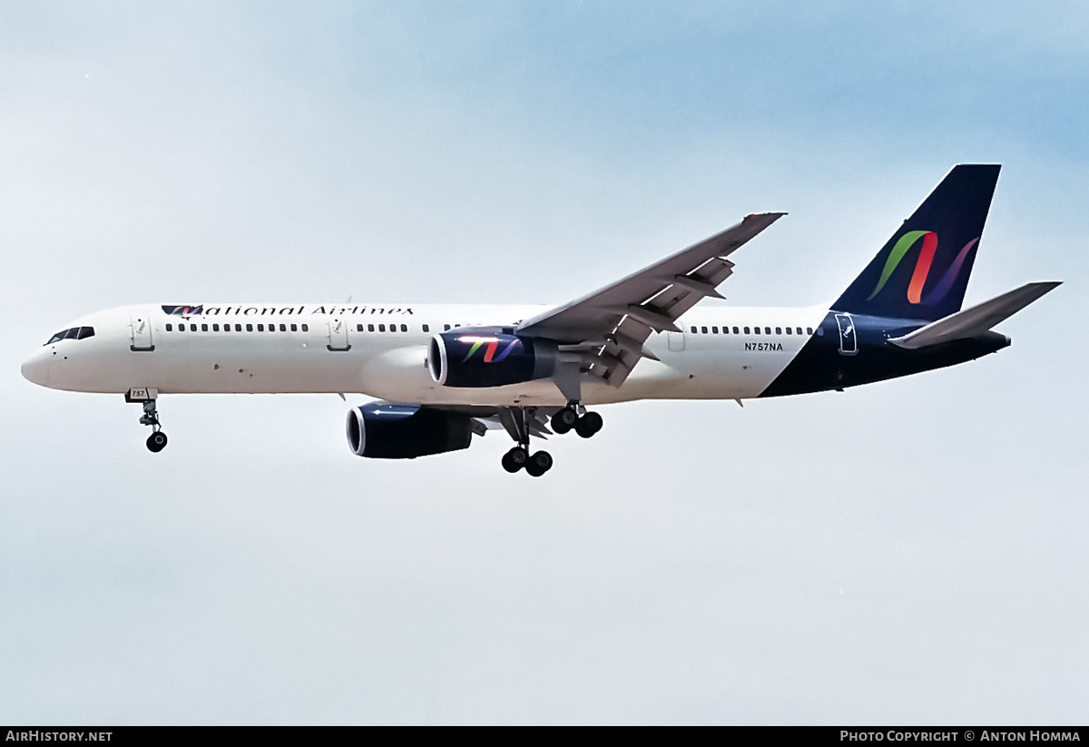 Aircraft Photo of N757NA | Boeing 757-23A | National Airlines | AirHistory.net #243460