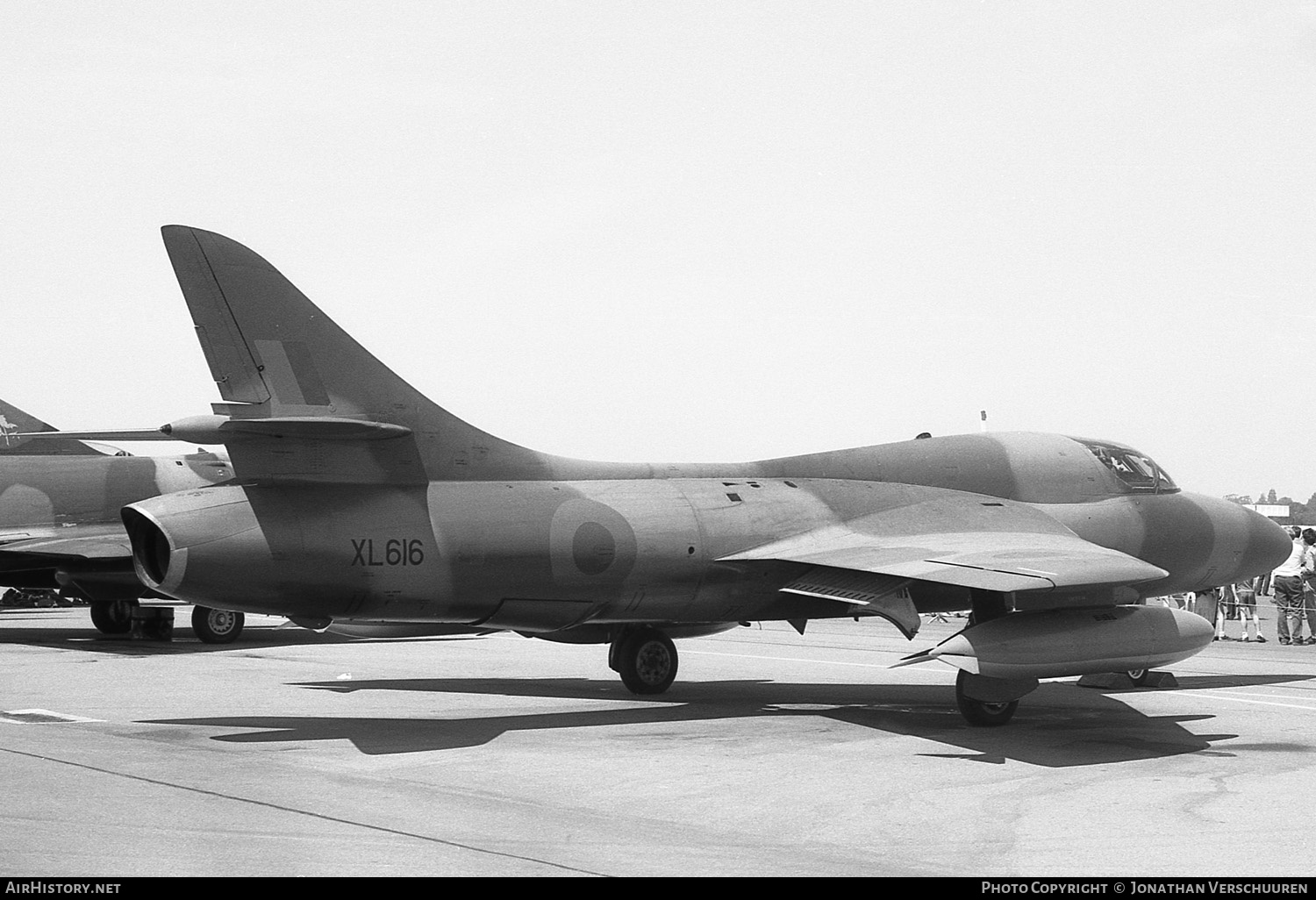 Aircraft Photo of XL616 | Hawker Hunter T7 | UK - Air Force | AirHistory.net #243468