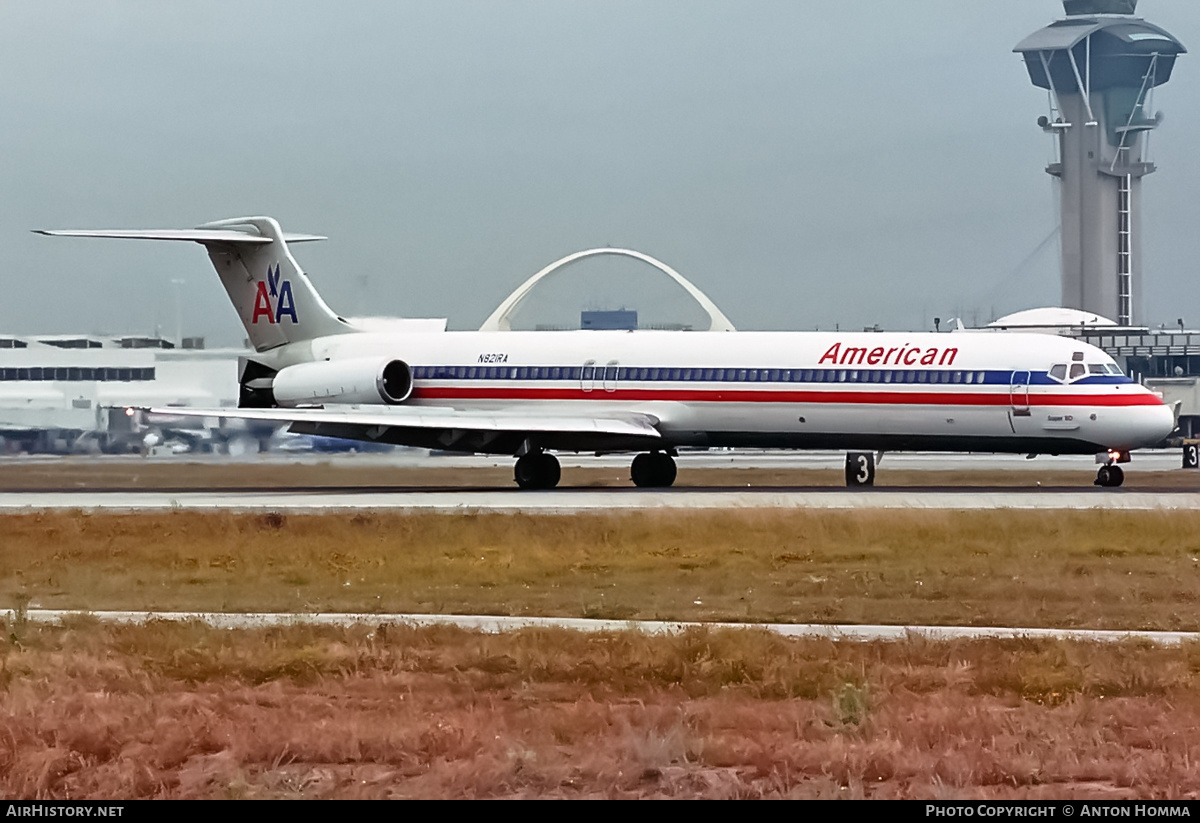 Aircraft Photo of N821RA | McDonnell Douglas MD-82 (DC-9-82) | American Airlines | AirHistory.net #243475
