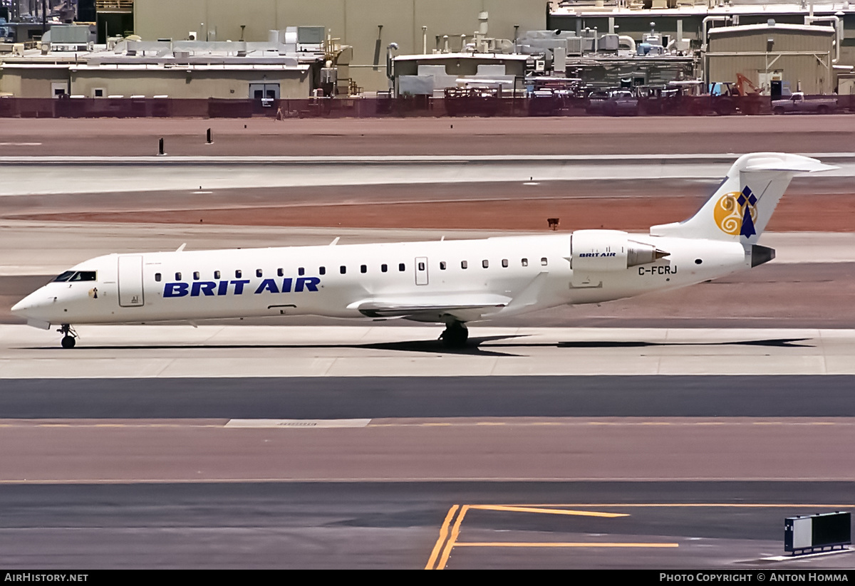 Aircraft Photo of C-FCRJ | Bombardier CRJ-701ER (CL-600-2C10) | Brit Air | AirHistory.net #243483