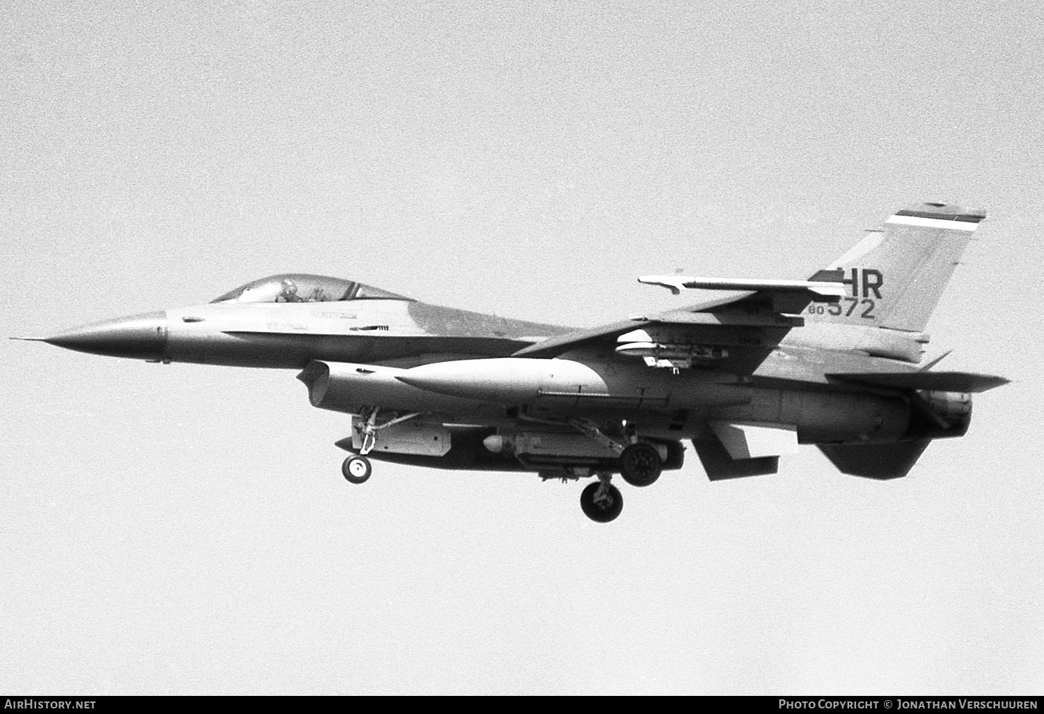Aircraft Photo of 80-0572 / AF80-572 | General Dynamics F-16A Fighting Falcon | USA - Air Force | AirHistory.net #243500