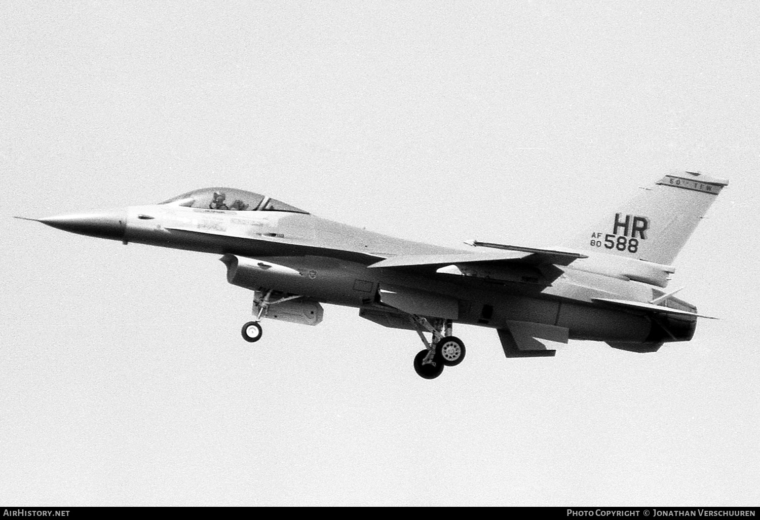 Aircraft Photo of 80-0588 / AF80-588 | General Dynamics F-16A Fighting Falcon | USA - Air Force | AirHistory.net #243501