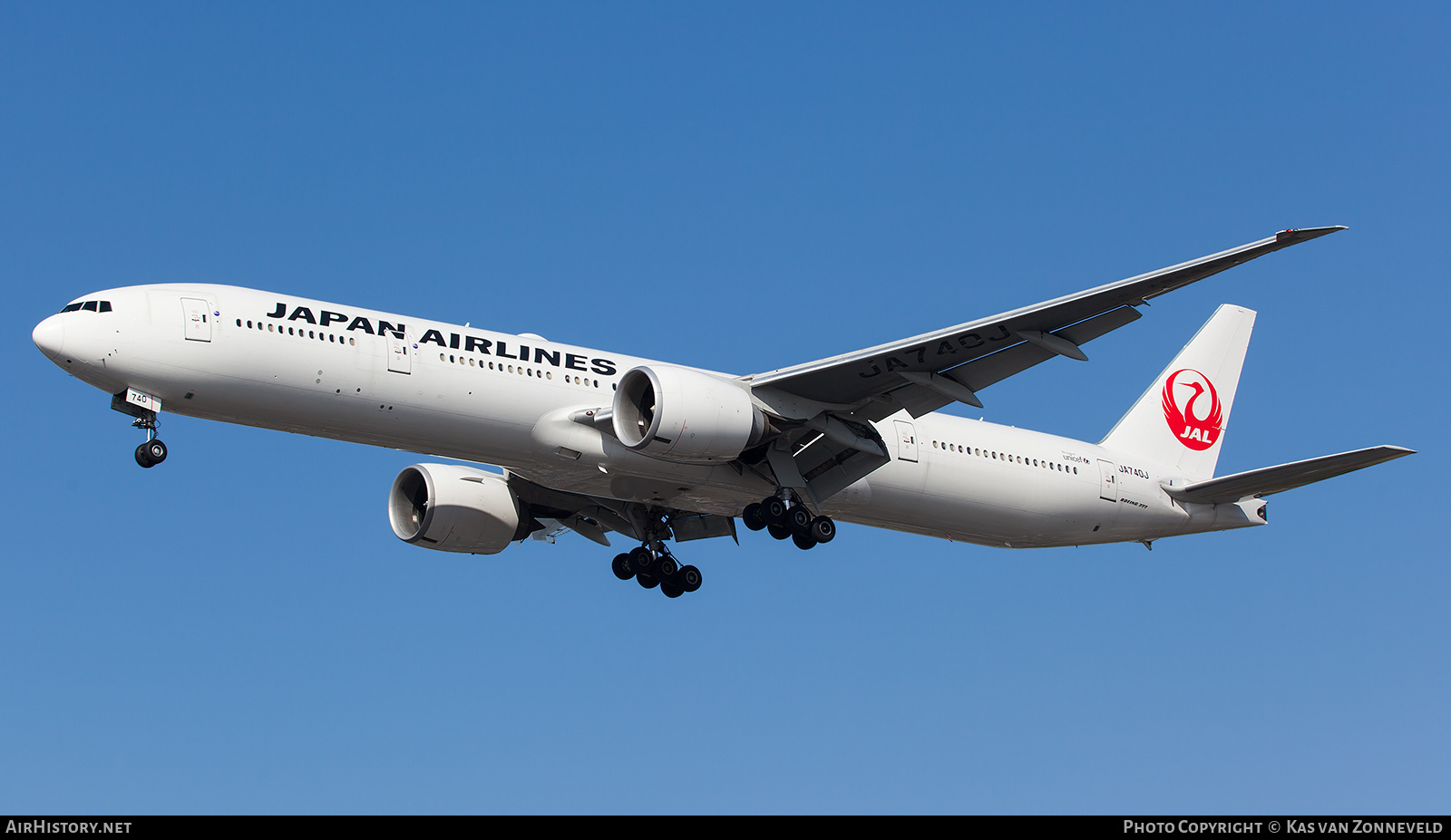 Aircraft Photo of JA740J | Boeing 777-346/ER | Japan Airlines - JAL | AirHistory.net #243513