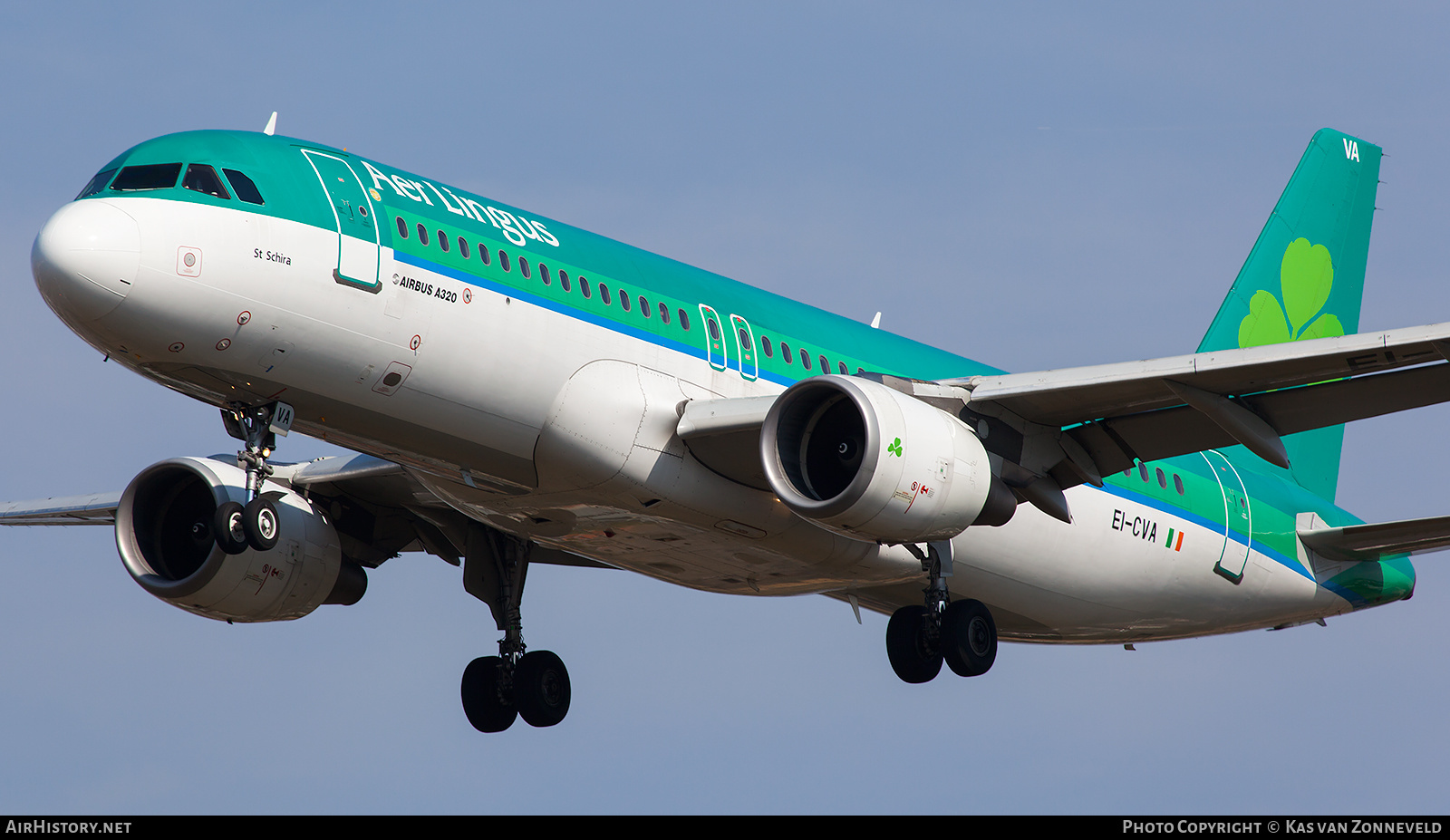 Aircraft Photo of EI-CVA | Airbus A320-214 | Aer Lingus | AirHistory.net #243515