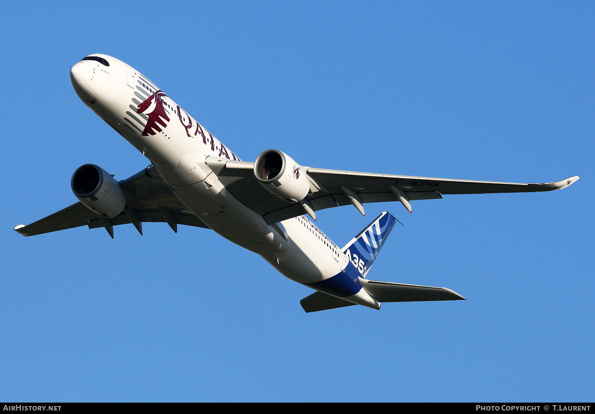 Aircraft Photo of F-WZNW | Airbus A350-941 | Airbus | AirHistory.net #243528