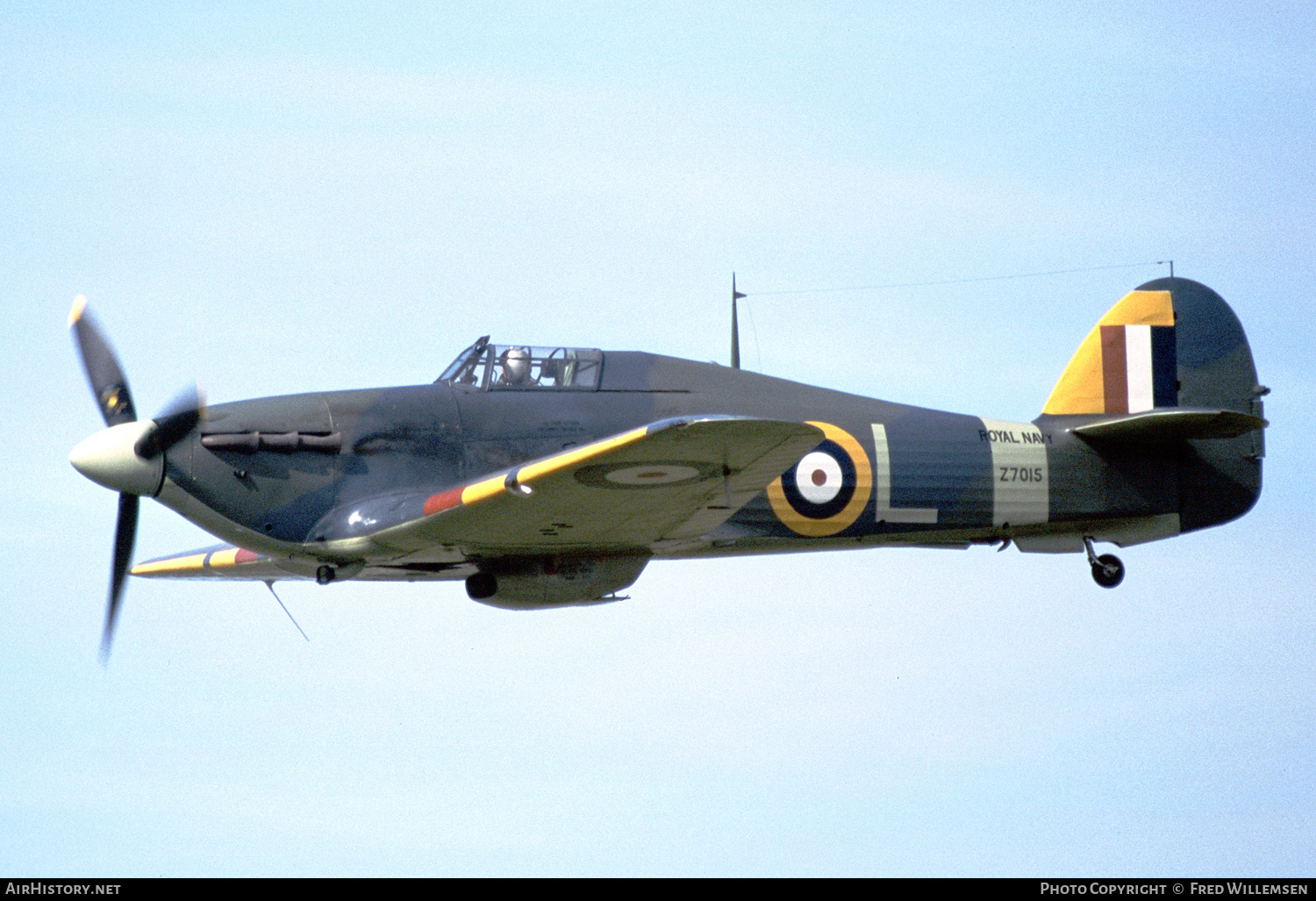 Aircraft Photo of G-BKTH / Z7015 | Hawker Sea Hurricane Mk1B | UK - Navy | AirHistory.net #243542