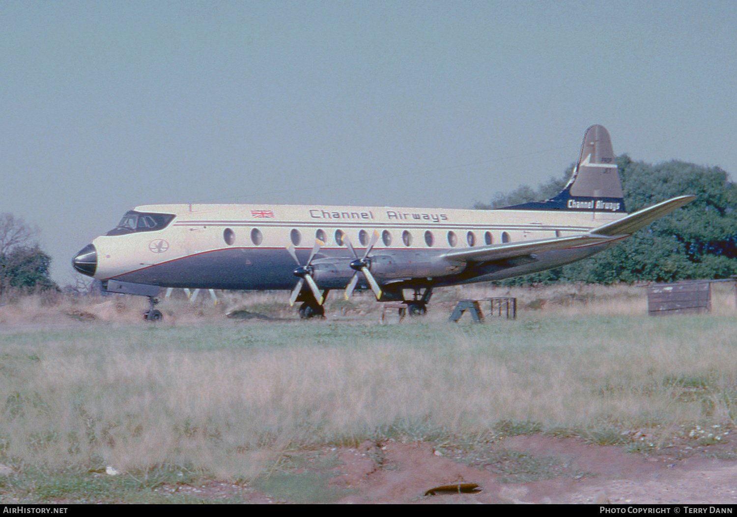 Aircraft Photo of G-AVIW | Vickers 812 Viscount | Channel Airways | AirHistory.net #243546