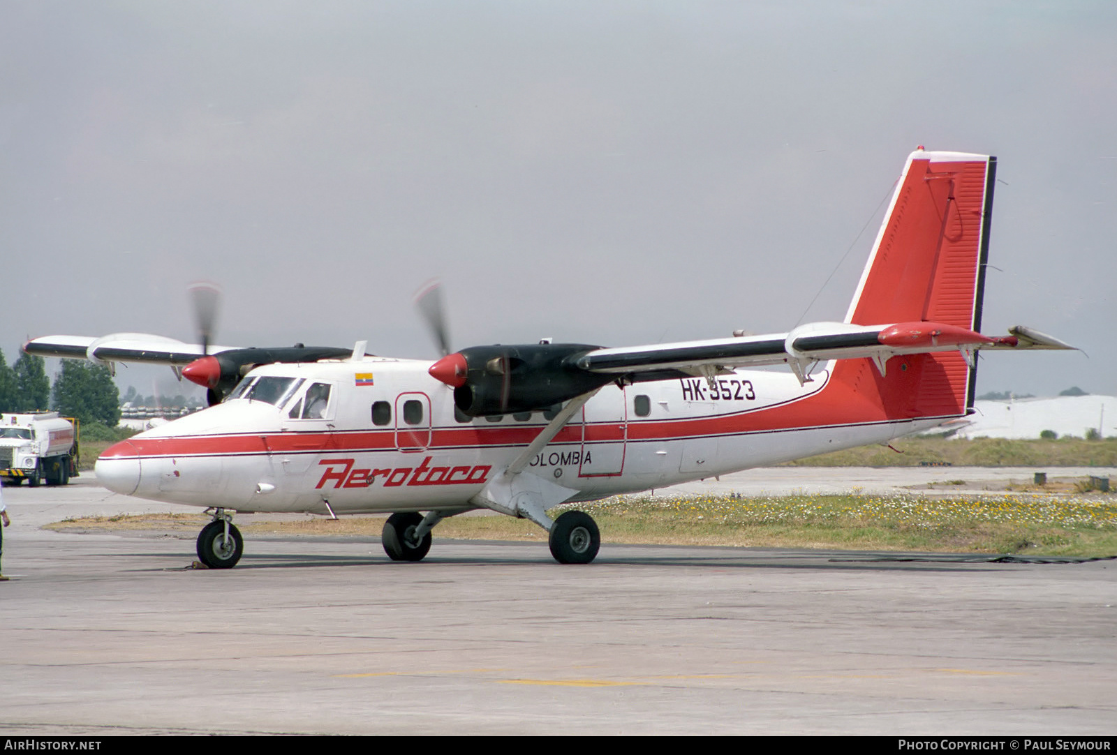 Aircraft Photo of HK-3523 | De Havilland Canada DHC-6-300 Twin Otter | Aerotaca - Aerotransportes de Casanare | AirHistory.net #243557