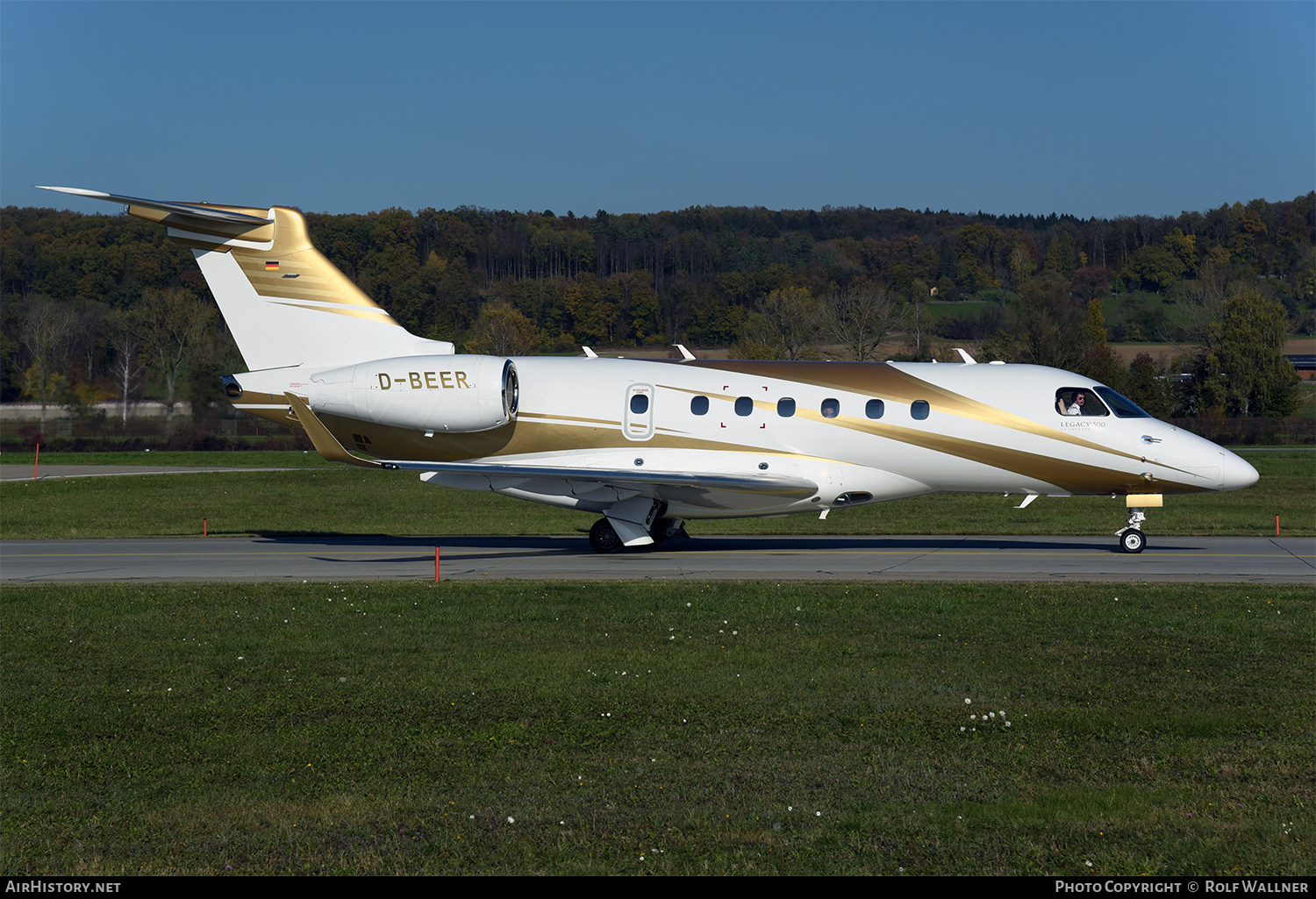 Aircraft Photo of D-BEER | Embraer EMB-550 Legacy 500 | AirHistory.net #243581