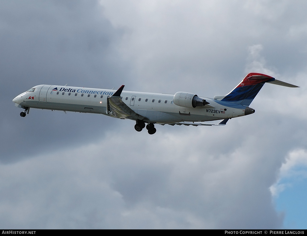 Aircraft Photo of N723EV | Bombardier CRJ-701ER (CL-600-2C10) | Delta Connection | AirHistory.net #243587