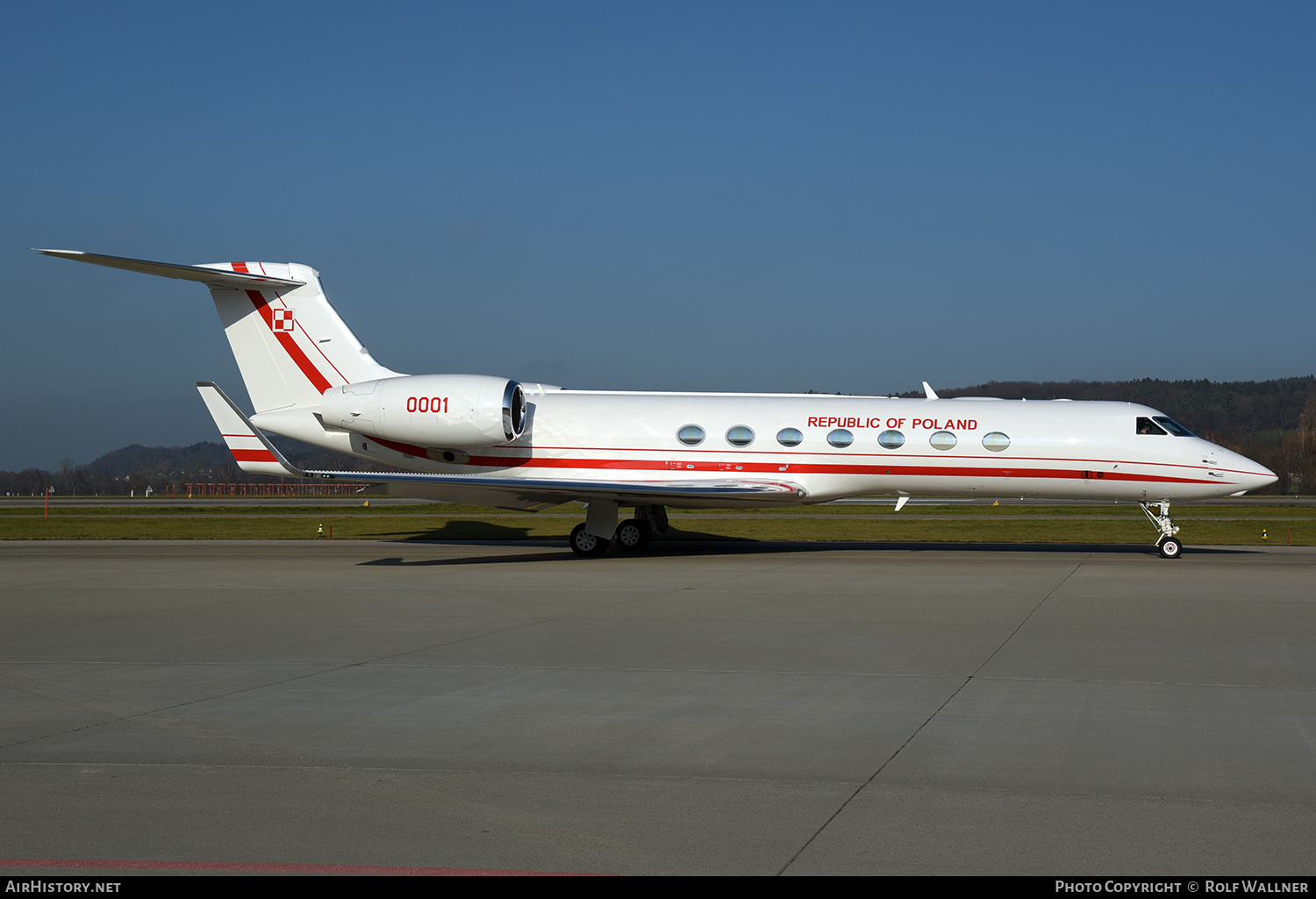 Aircraft Photo of 0001 | Gulfstream Aerospace G-V-SP Gulfstream G550 | Republic of Poland - Rzeczpospolita Polska | AirHistory.net #243599