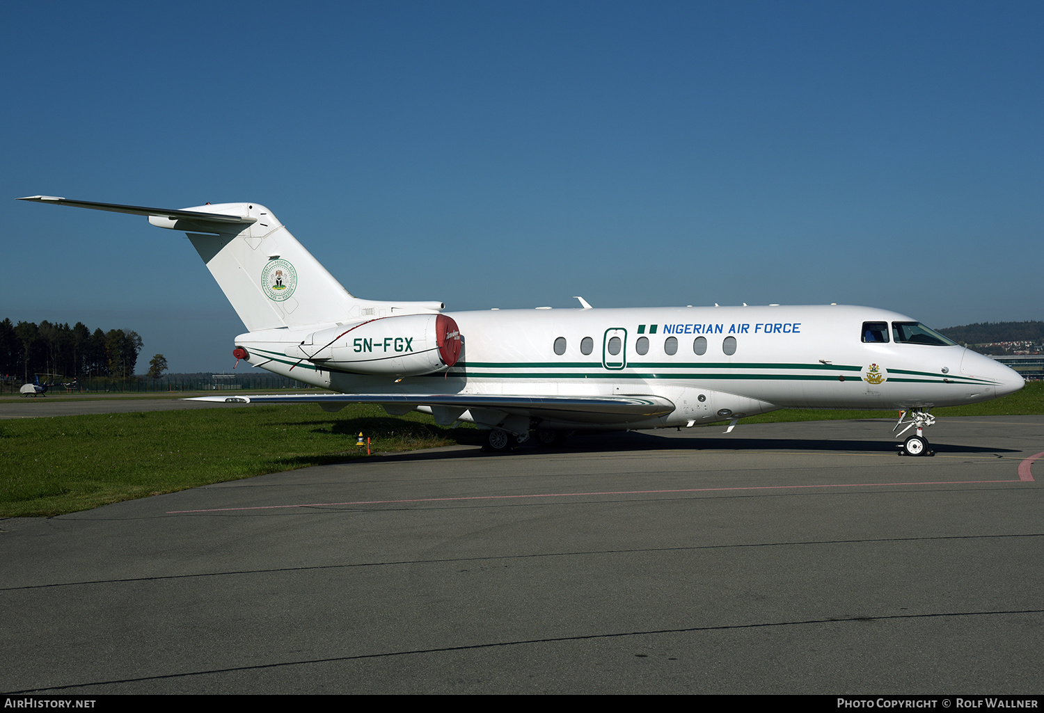 Aircraft Photo of 5N-FGX | Raytheon Hawker 4000 Horizon | Nigeria - Air Force | AirHistory.net #243618