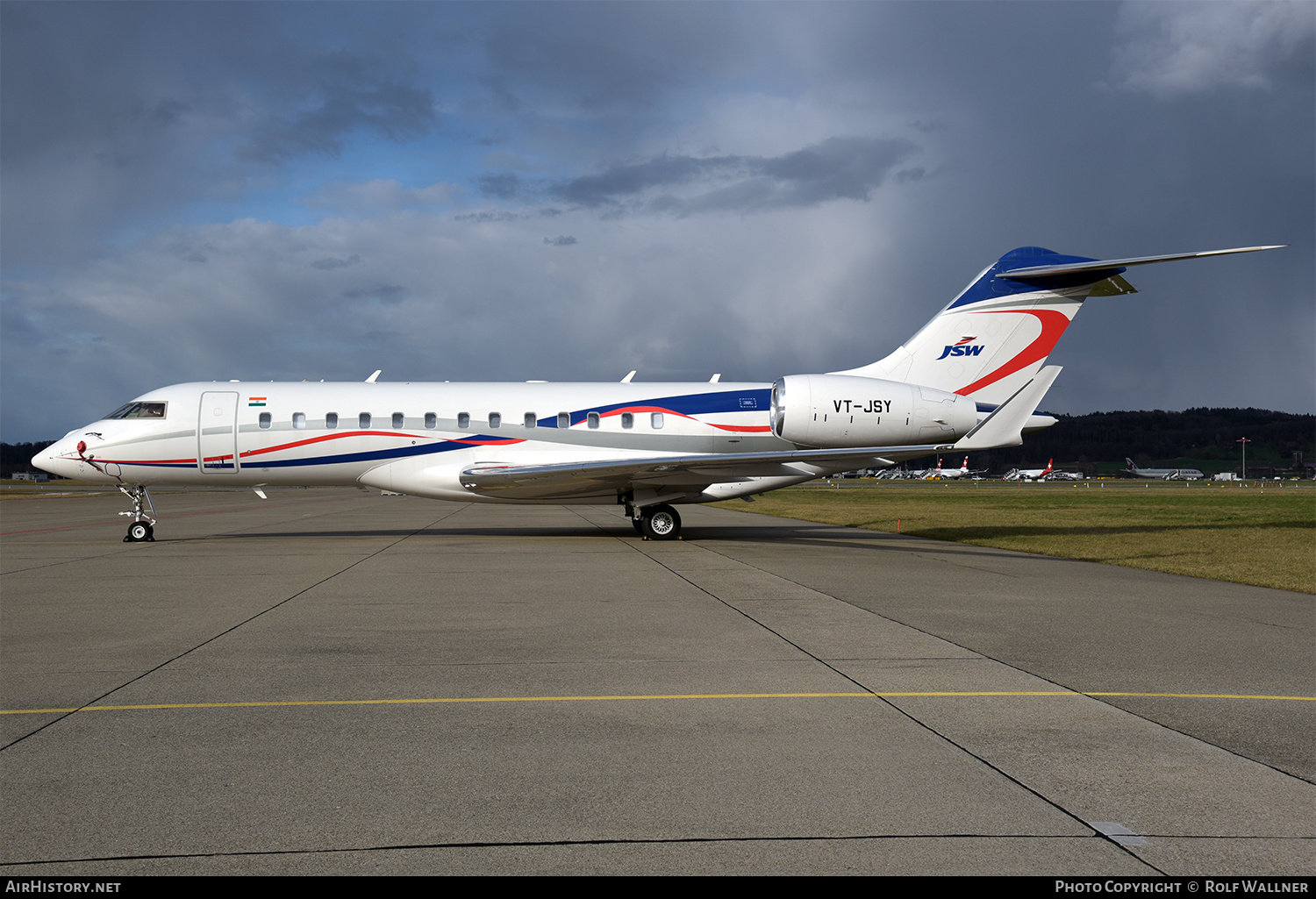 Aircraft Photo of VT-JSY | Bombardier Global 6000 (BD-700-1A10) | AirHistory.net #243619