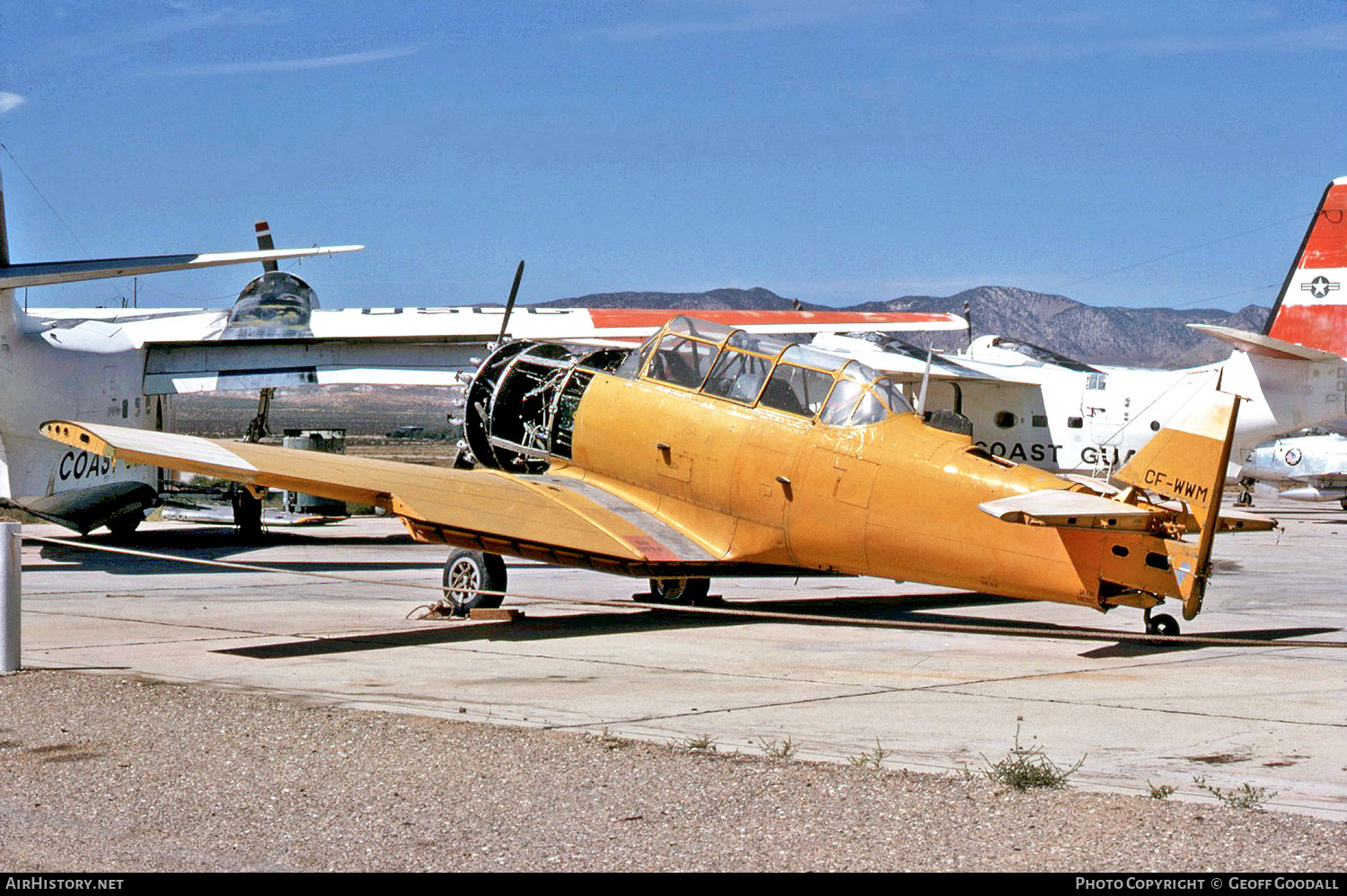 Aircraft Photo of CF-WWM | North American Harvard Mk4 | AirHistory.net #243621