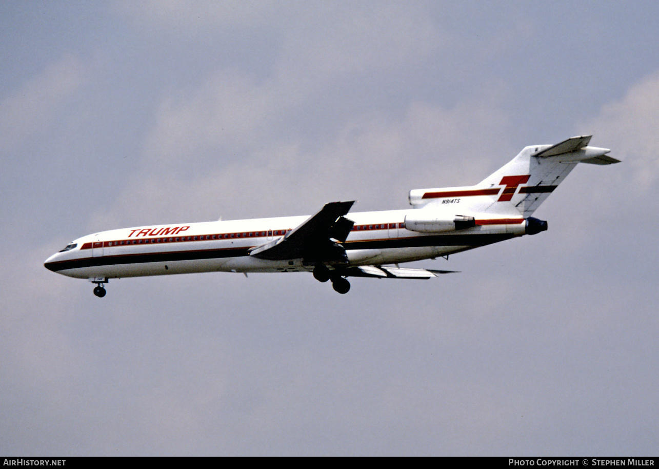 Aircraft Photo of N914TS | Boeing 727-254 | Trump Shuttle | AirHistory.net #243630