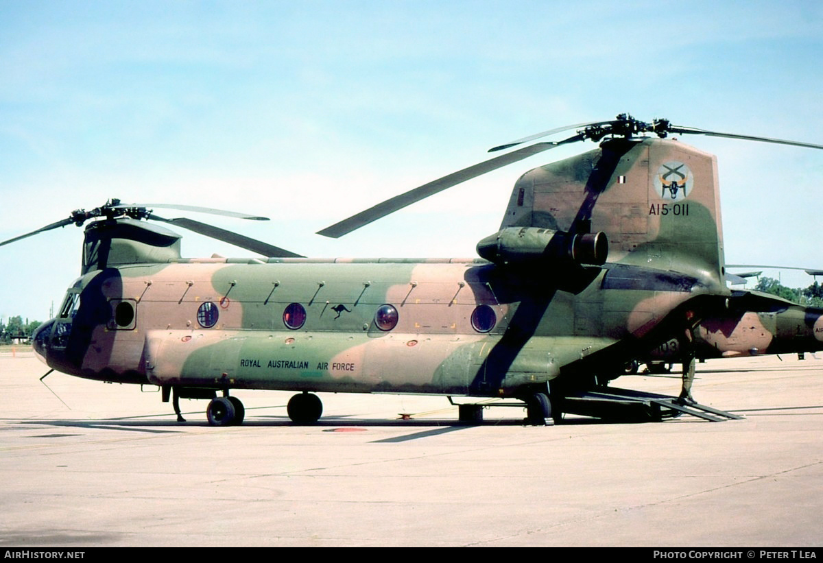 Aircraft Photo of N15-011 | Boeing Vertol CH-47C Chinook | Australia - Air Force | AirHistory.net #243643